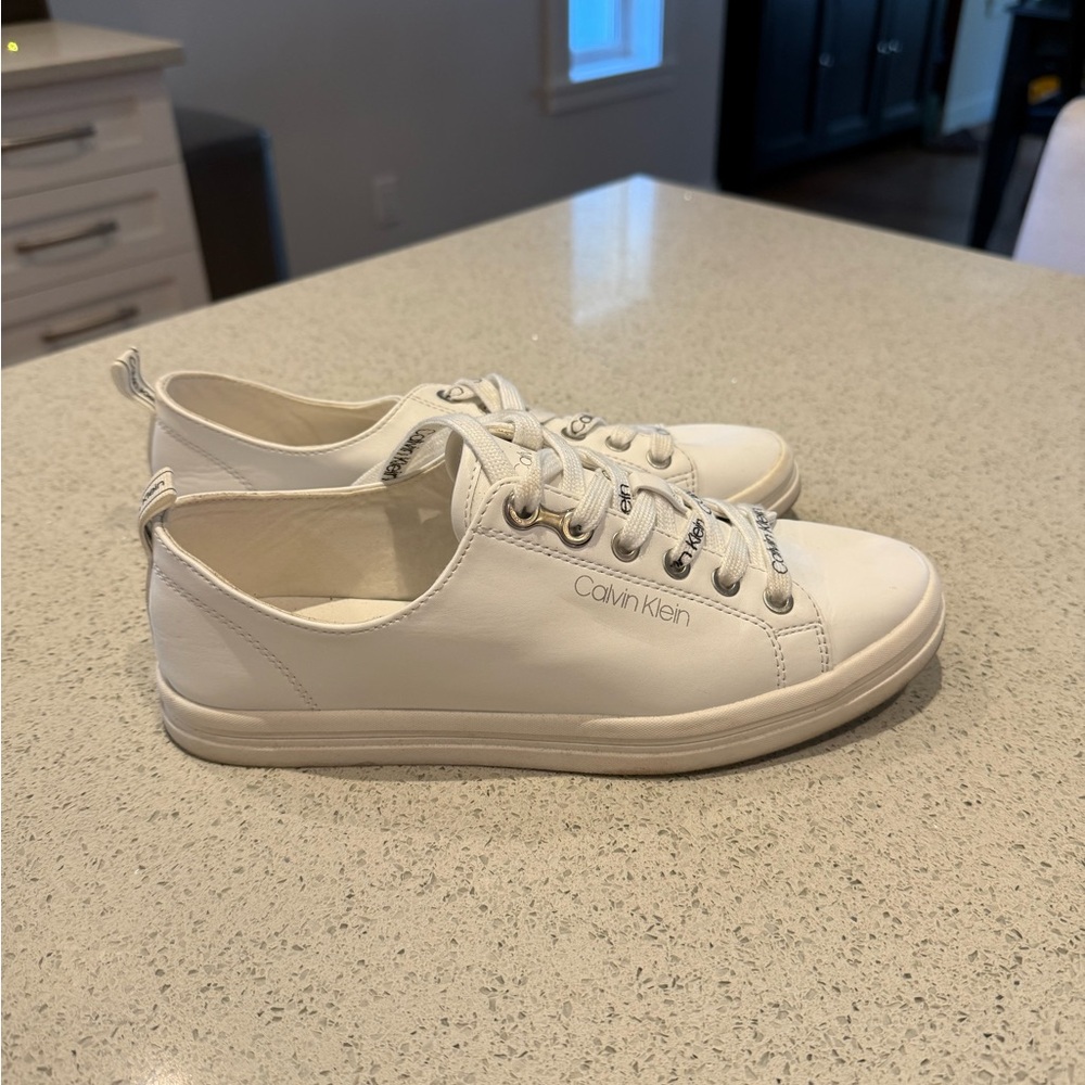 Calvin Klein Women's White Sneakers